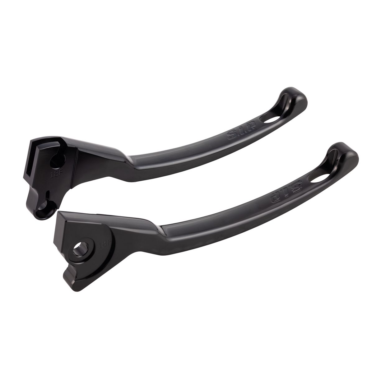 Sporthebel Set schwarz Bremse SIP links und rechts für Vespa ET/​LX/​LXV/​S/​Primavera/​Sprint 50-15