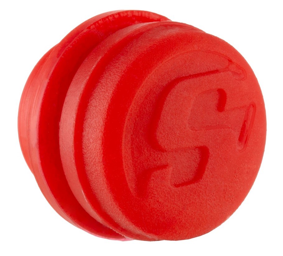 Abdeckkappe für Lenkerendengewichte, rot