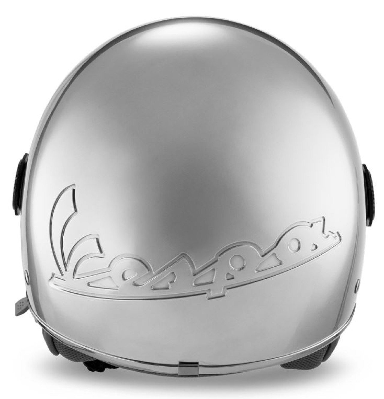 Vespa Jethelm Visor 4.0 DEC Blade silber matt