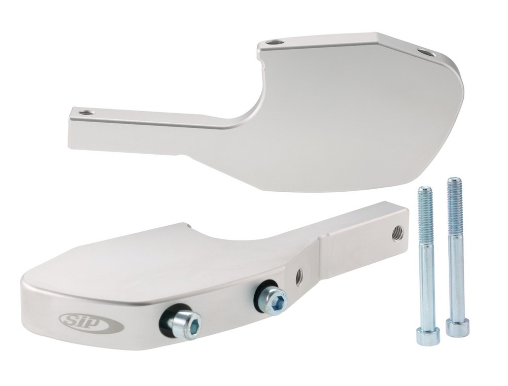 Fußrastenadapter Sozius für Vespa GTS/​GTS Super/​GTV/​GT 60/​GT/​GT L 125-300ccm, silber matt