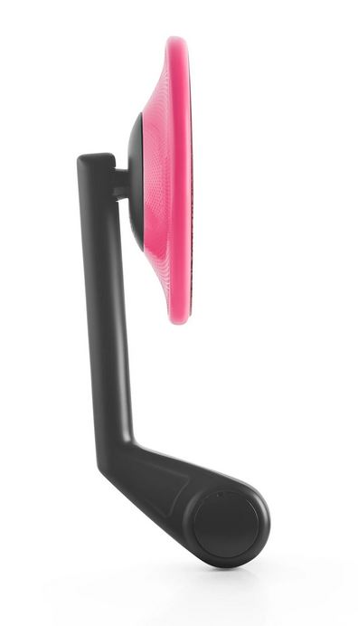 Lenkerendenspiegel RIZOMA E-POP links oder rechts für Vespa, schwarz/pink