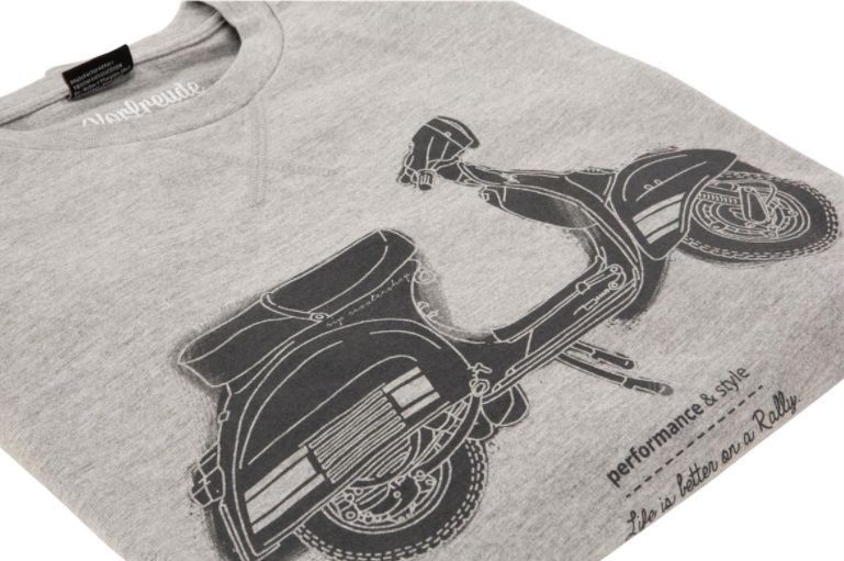 Sweatshirt "Life is better on a Rally", Herren grau