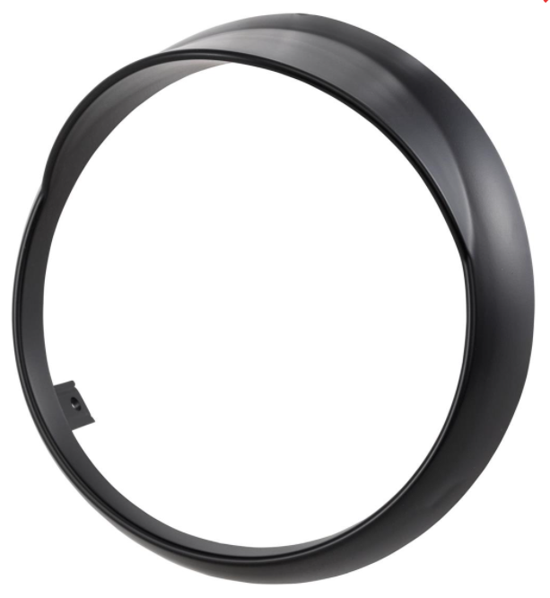 Lampenring für Vespa Primavera 50-150ccm 2T/​4T, schwarz matt