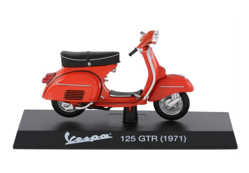 Modell Vespa 125 GTR (1968), rot