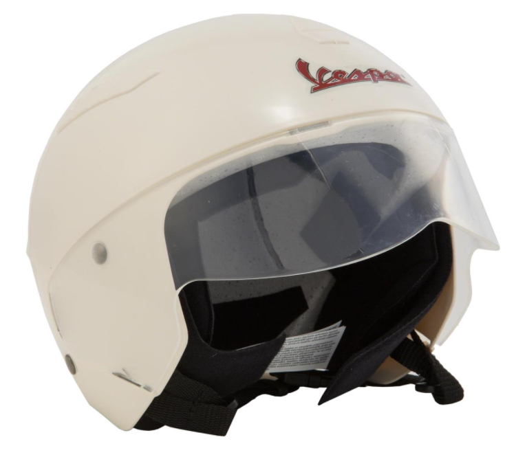 Schutzhelm für Kinderroller Vespa Granturismo, weiß