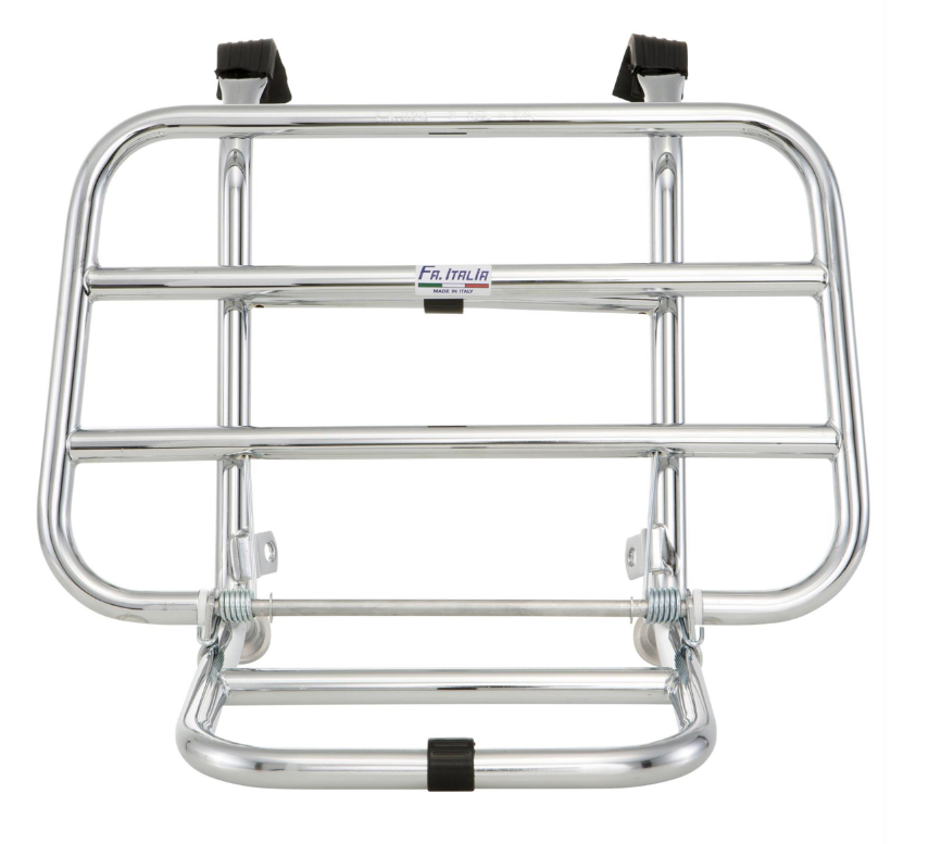Gepäckträger vorne für Vespa PX 80-200ccm, klappbar, chrom