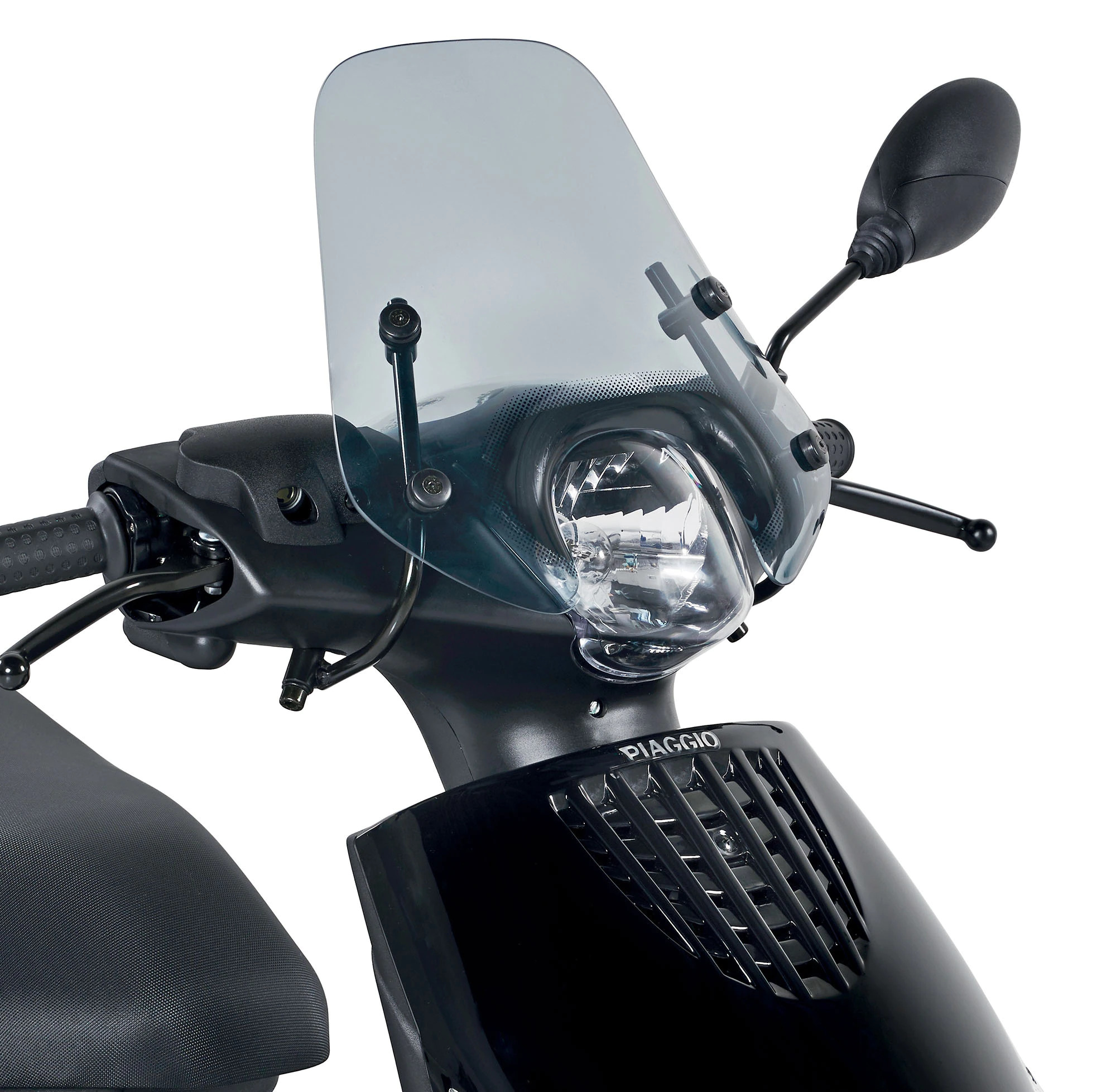 Windschutzscheibe komplett, Cruiser, getönt für Piaggio ZIP