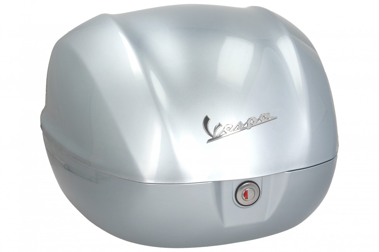 Original Topcase 32 l. für Vespa Primavera / GTS Grau Delicato G01