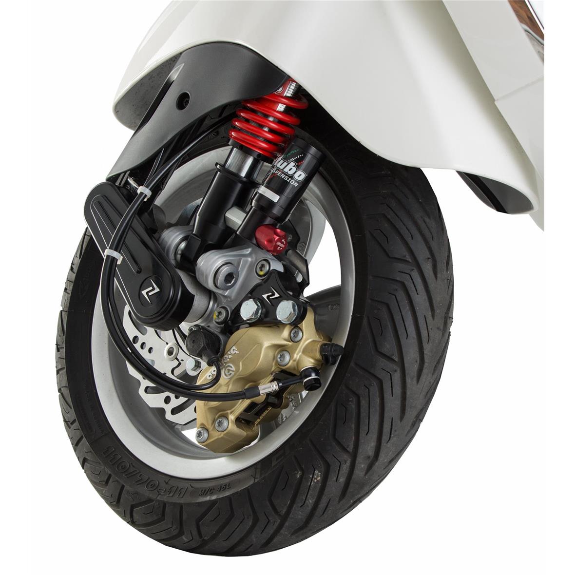 Schwingenabdeckung, schwarz Zeloni für Vespa Primavera/​Sprint/​GTS/​GTS Super 50-300ccm ('14-'16)