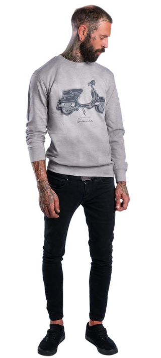 Sweatshirt "Life is better on a Rally", Herren grau