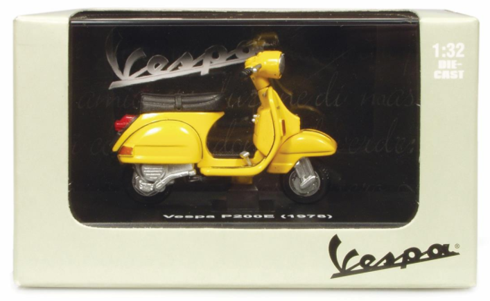 Modell Vespa P200E (1978), orange