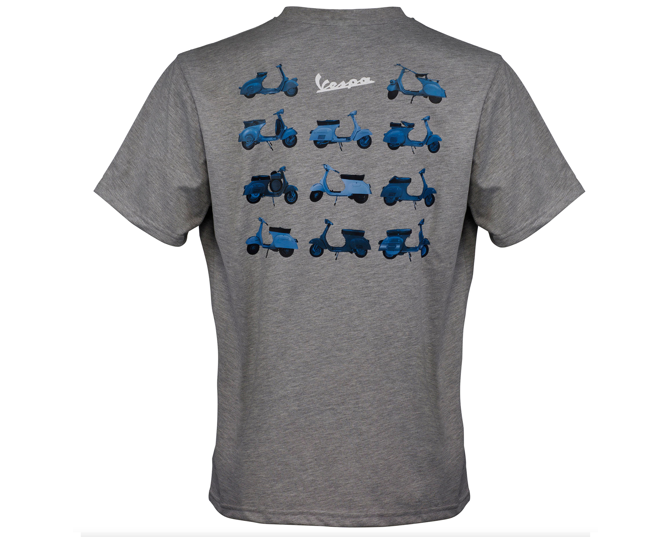 Vespa T-Shirt Heritage - grau