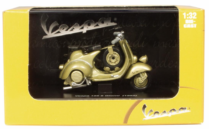 Modell Vespa 125 6 Giorni (1952), bronze