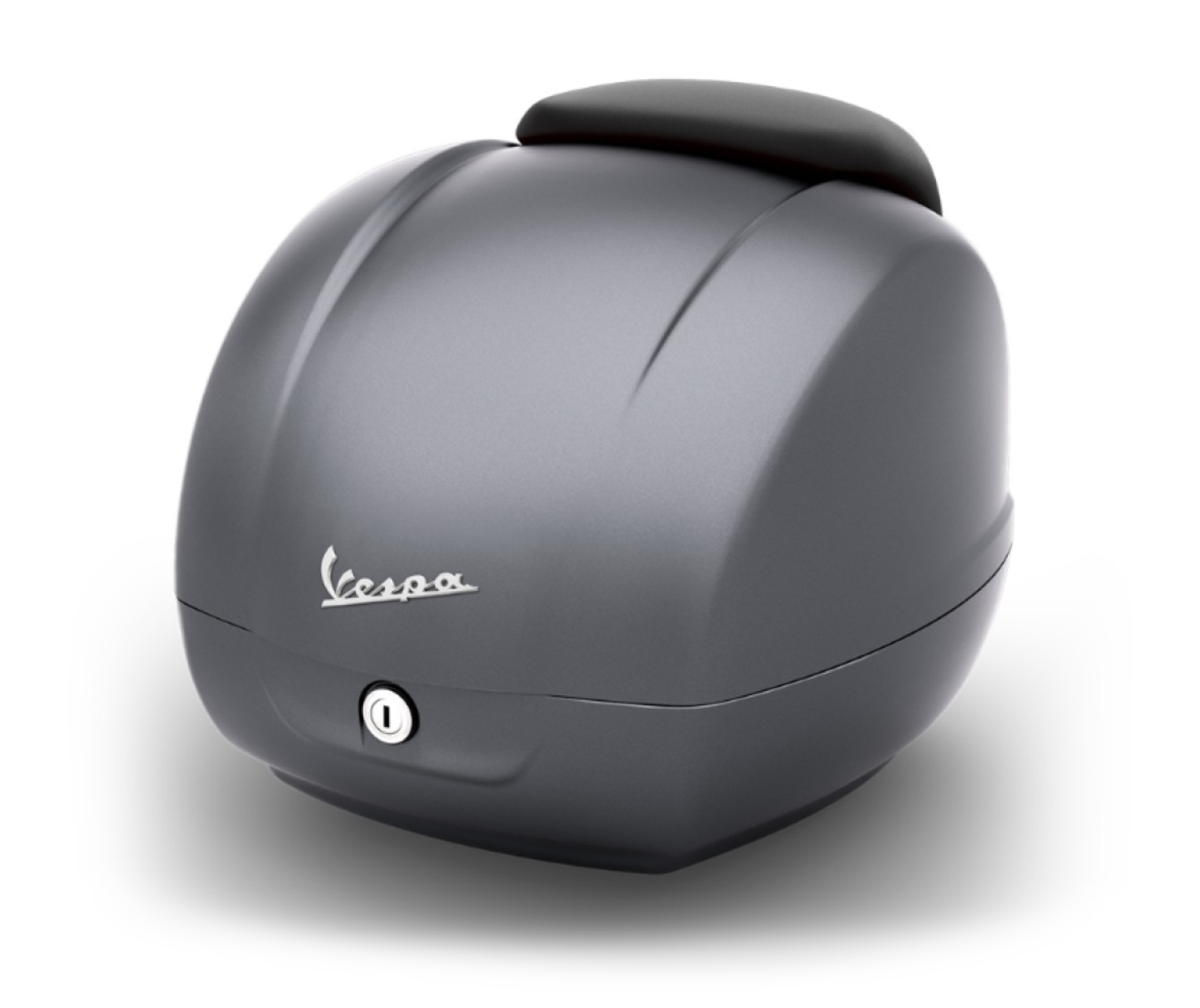 Original Topcase für Vespa GTS Super Sport - 36 l grau / titanium / 707/C