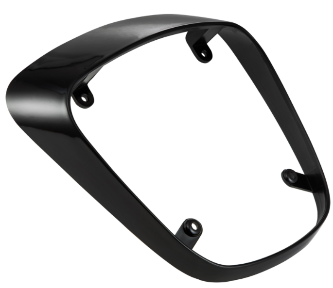 Rahmen Rücklicht für Vespa Primavera/​Sprint 50-150ccm ('18-), schwarz glänzend