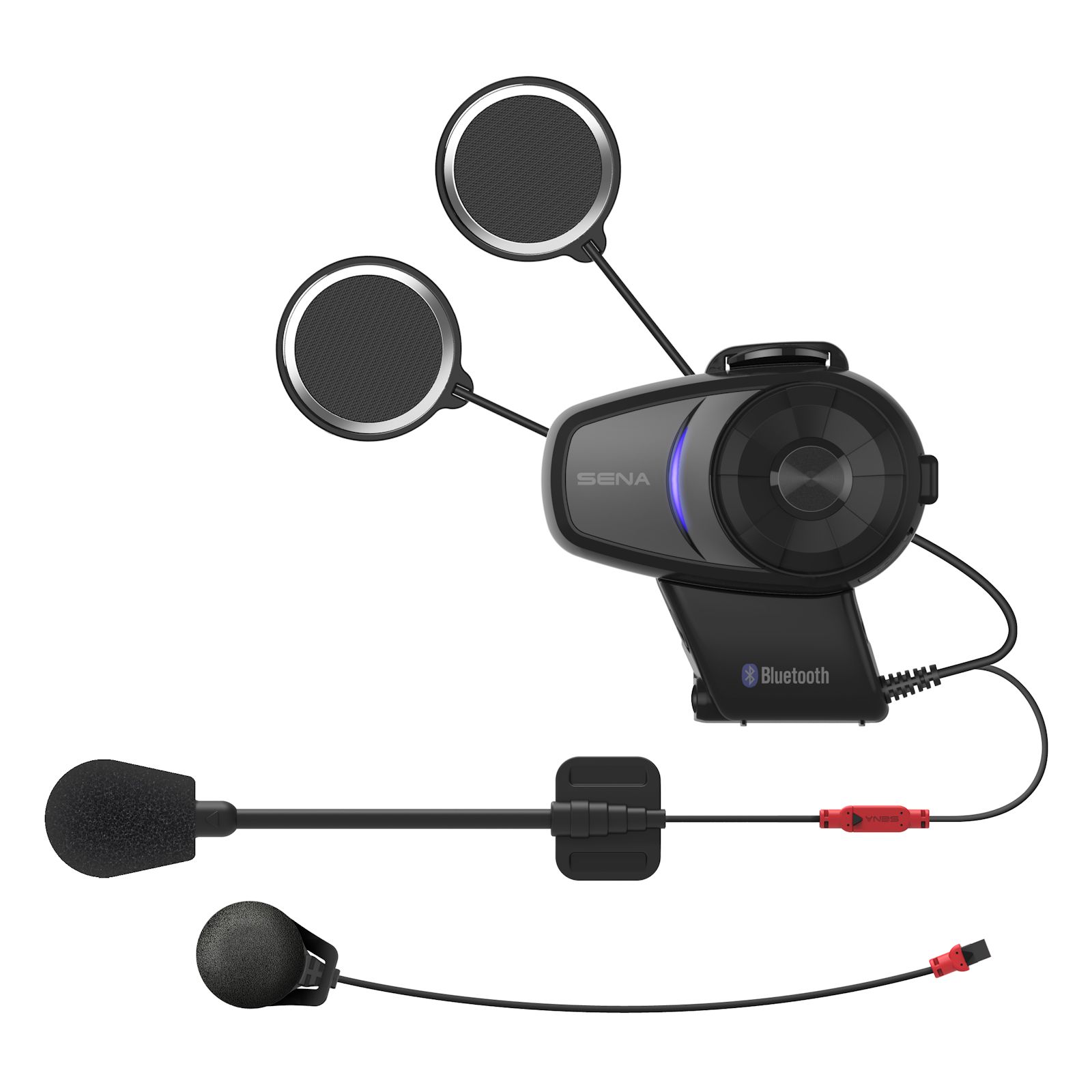 SENA 10S Einzelset - Bluetooth Kommunikationssystem für Motorräder