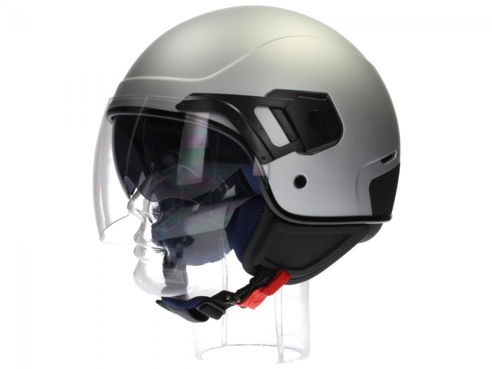 Piaggio PJ Jethelm grau, matt