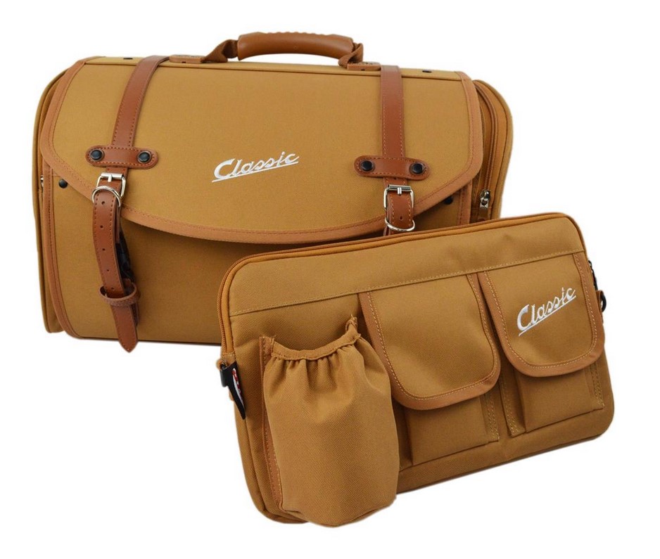 Taschenset Classic für Vespa, braun