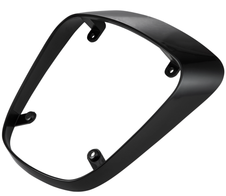Rahmen Rücklicht für Vespa Primavera/​Sprint 50-150ccm ('18-), schwarz glänzend