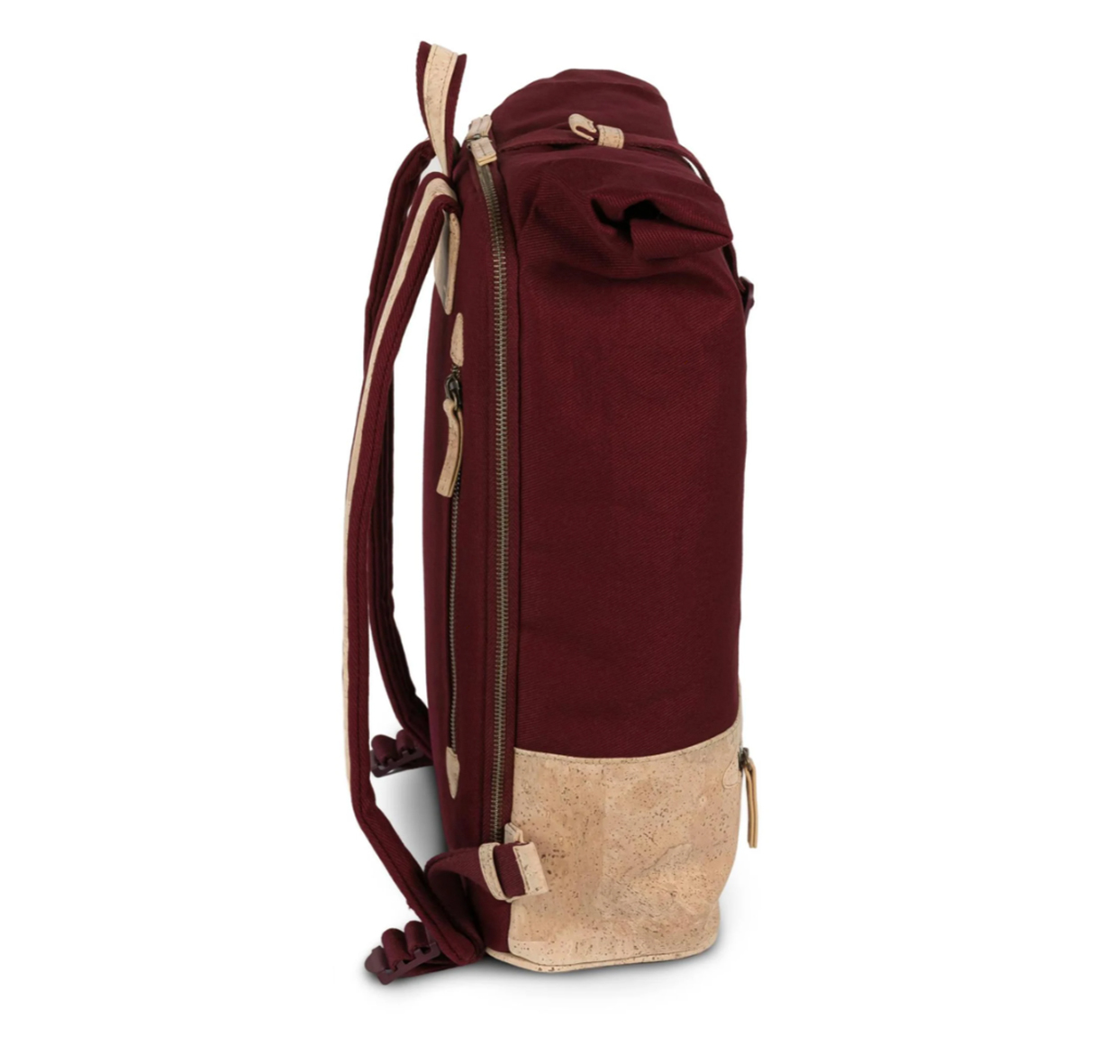 Rucksack Sperling VESPA-Rider Night "SIP Edition" - weinrot/Kork