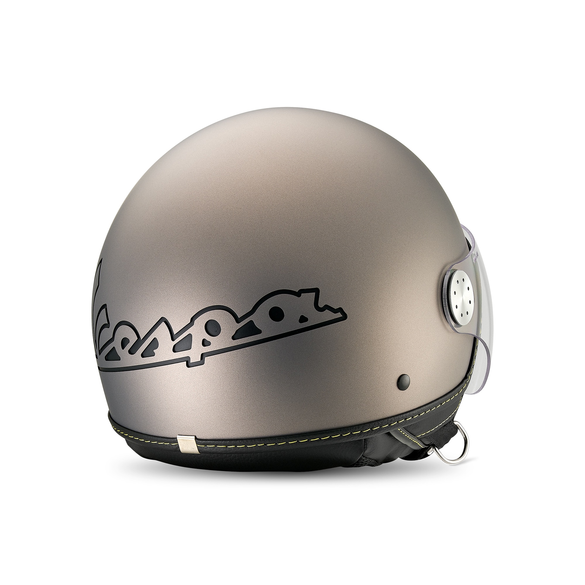 Vespa Jethelm Visor 4.0 Grigio Ottimista Matt - Bluetooth - L1