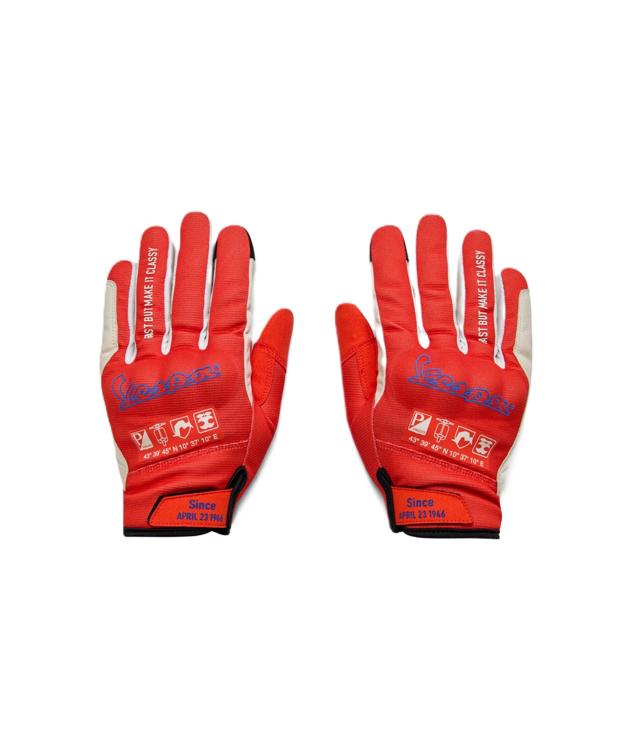 Vespa Handschuhe orange DEC