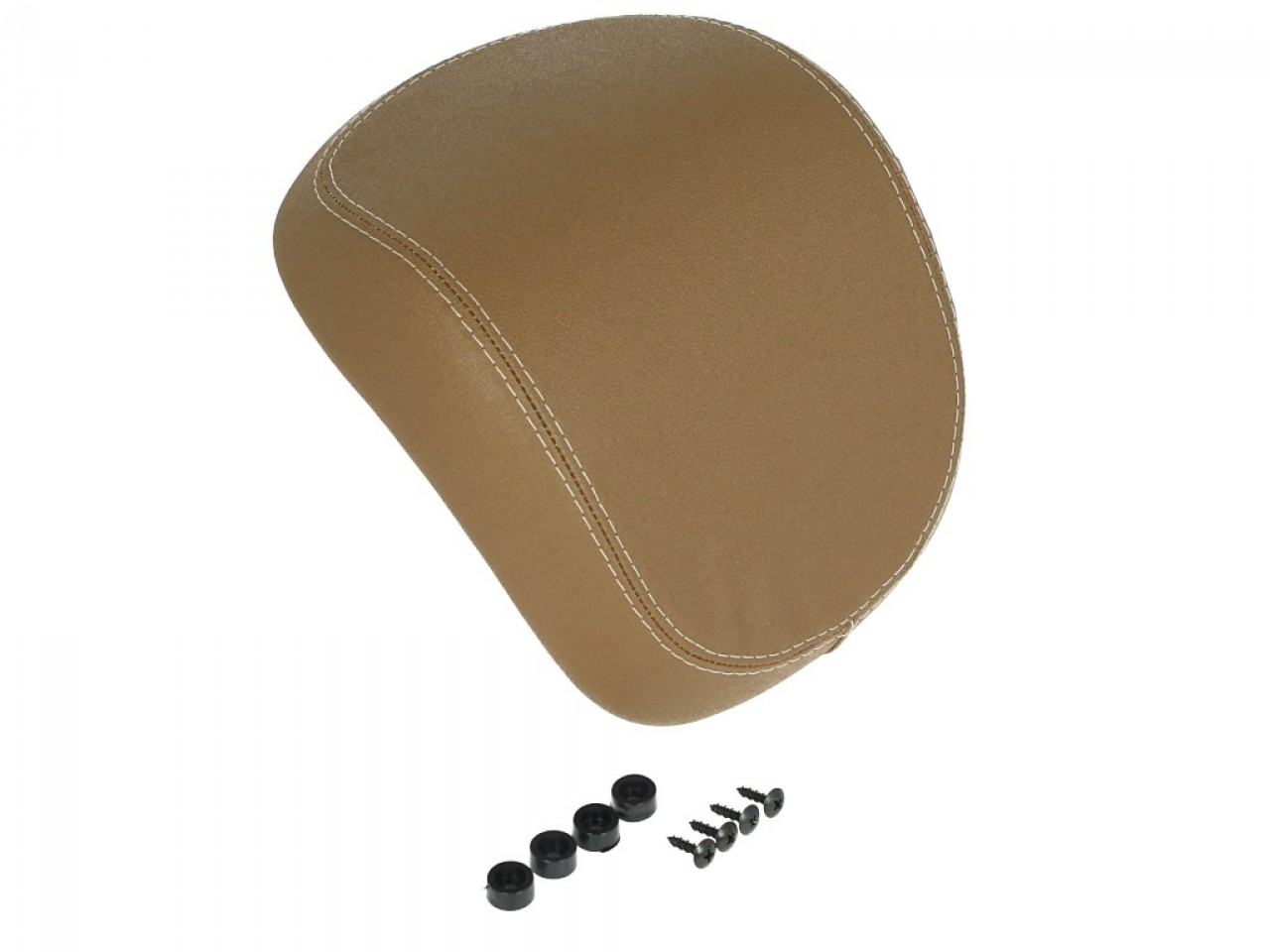Topcase Kit 32L rot dragon (894), Rückenpolster beige für Vespa Sprint / Primavera
