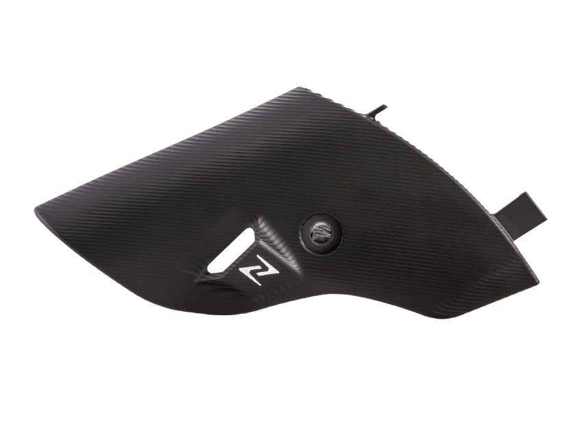 Gabelverkleidung ZELIONI für Vespa Primavera/​Sprint/Elettrica 50-150ccm, schwarz eloxiert