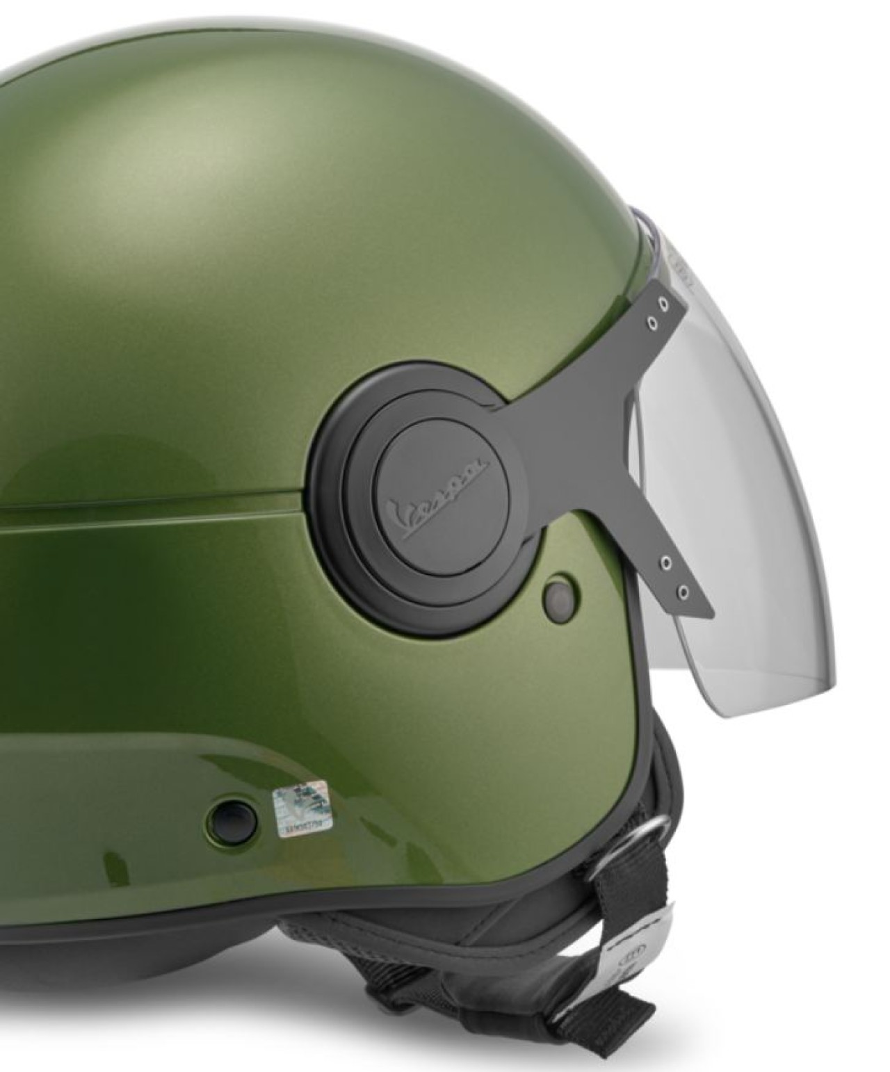 Vespa Jethelm Demi Jet, Argentario grün