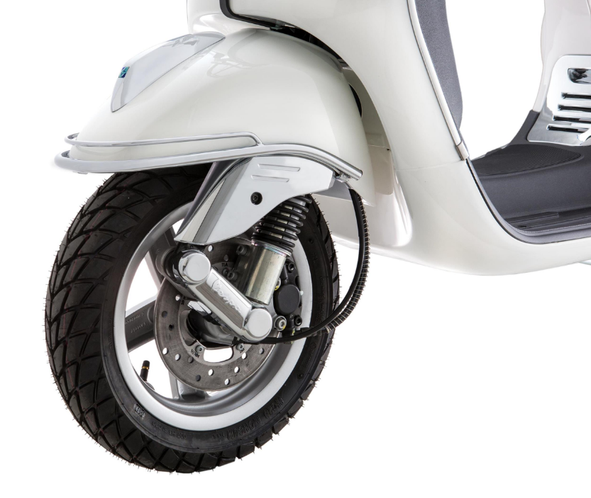 Stoßstange Kotflügel vorne für Vespa LX/​LXV 50-150ccm, chrom