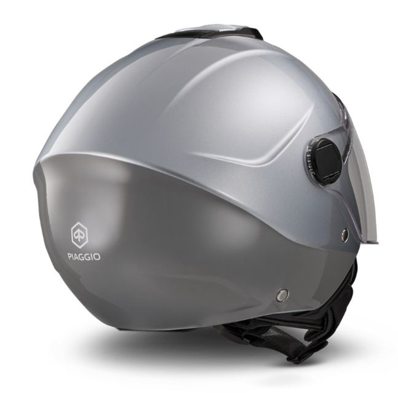 Piaggio Jethelm Demi Jet UL01 grau glänzend