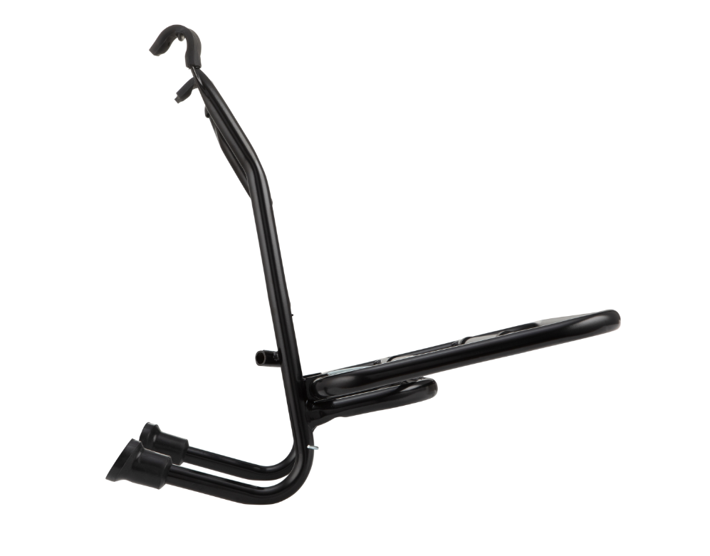 Gepäckträger vorne für Vespa PX 80-200ccm, klappbar, schwarz