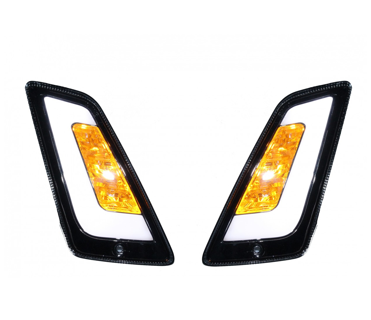 LED Blinkersatz vorne, getönt für Vespa GT, GTL, GTV, GTS 125-300 (2014-2018)