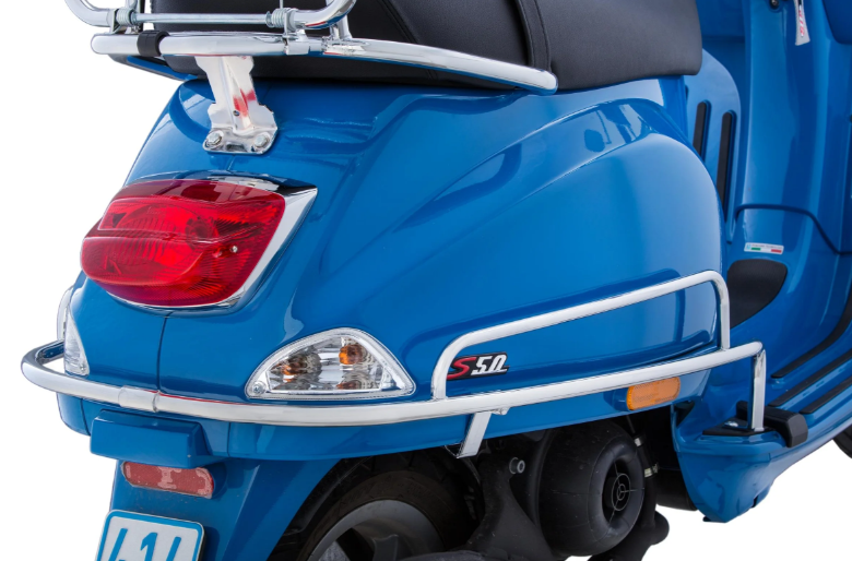 Sturzbügel FA ITALIA Seitenhaube für Vespa LX/​LXV/S 50-150ccm, chrom
