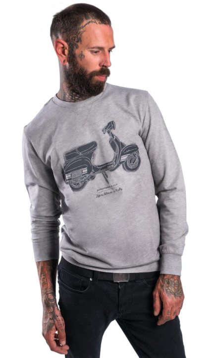 Sweatshirt "Life is better on a Rally", Herren grau