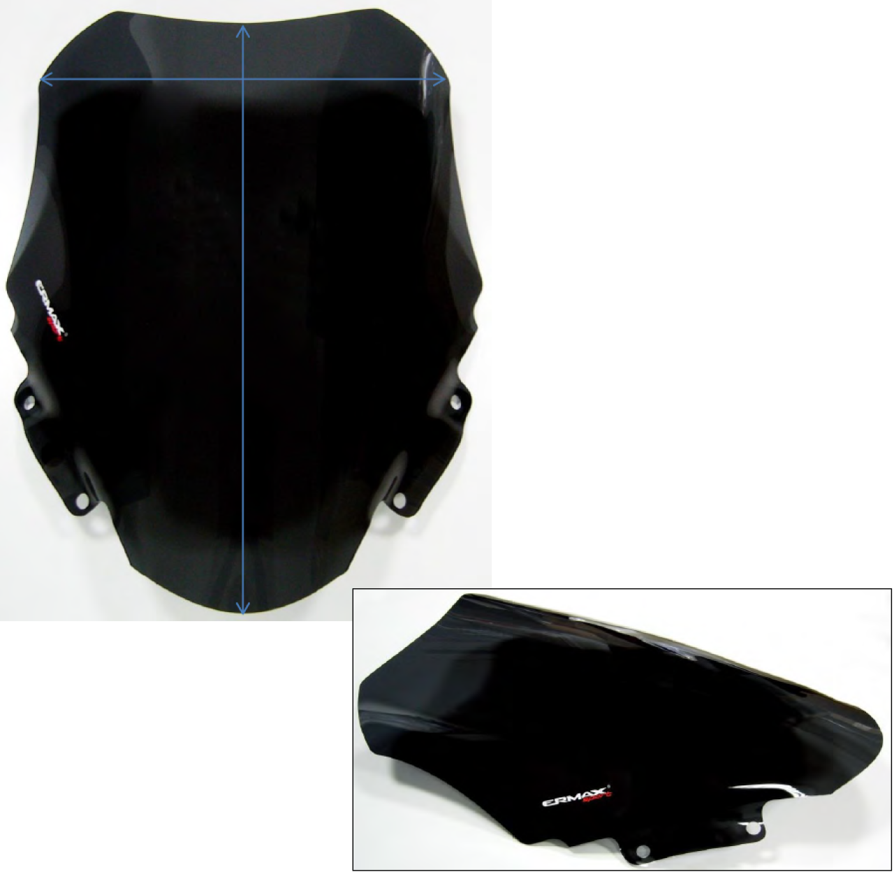 Windschild ERMAX Sport Touring für Piaggio MP3 300 / SPORT HPE (19-), getönt