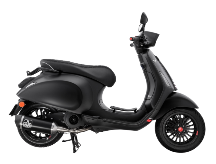 Gepäckträger/Soziushaltebügel schwarz matt für Vespa Primavera/​Sprint 50-150ccm 2T/​4T AC