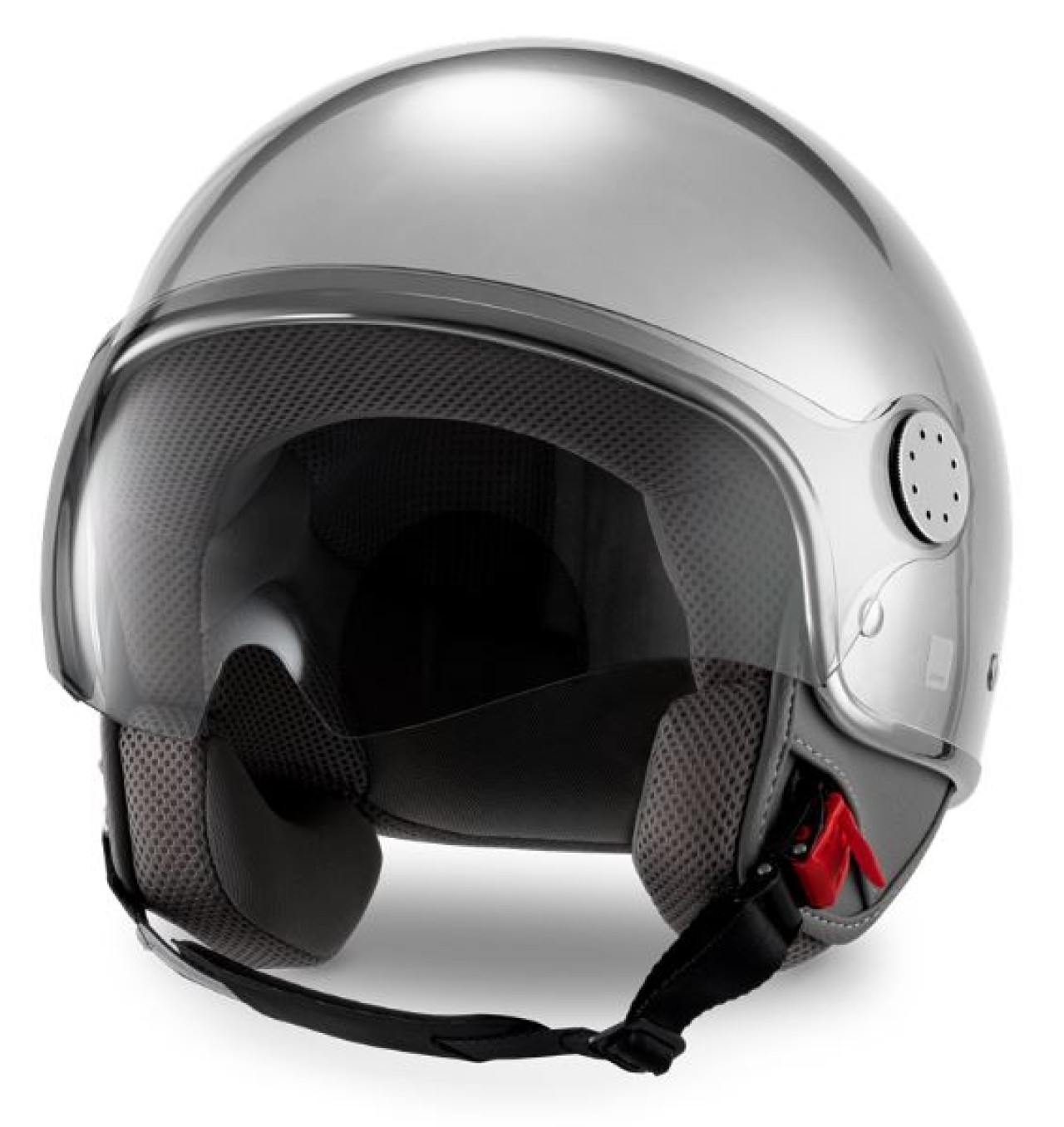 Vespa Jethelm Visor 4.0 DEC Blade silber matt