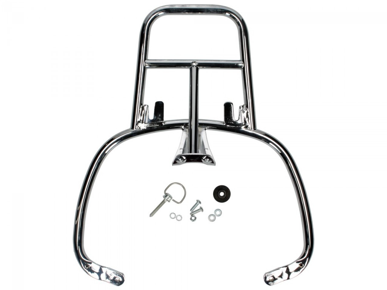 Topcase Kit 32L latte menta (350/A), Gepäckträger chrom für Primavera