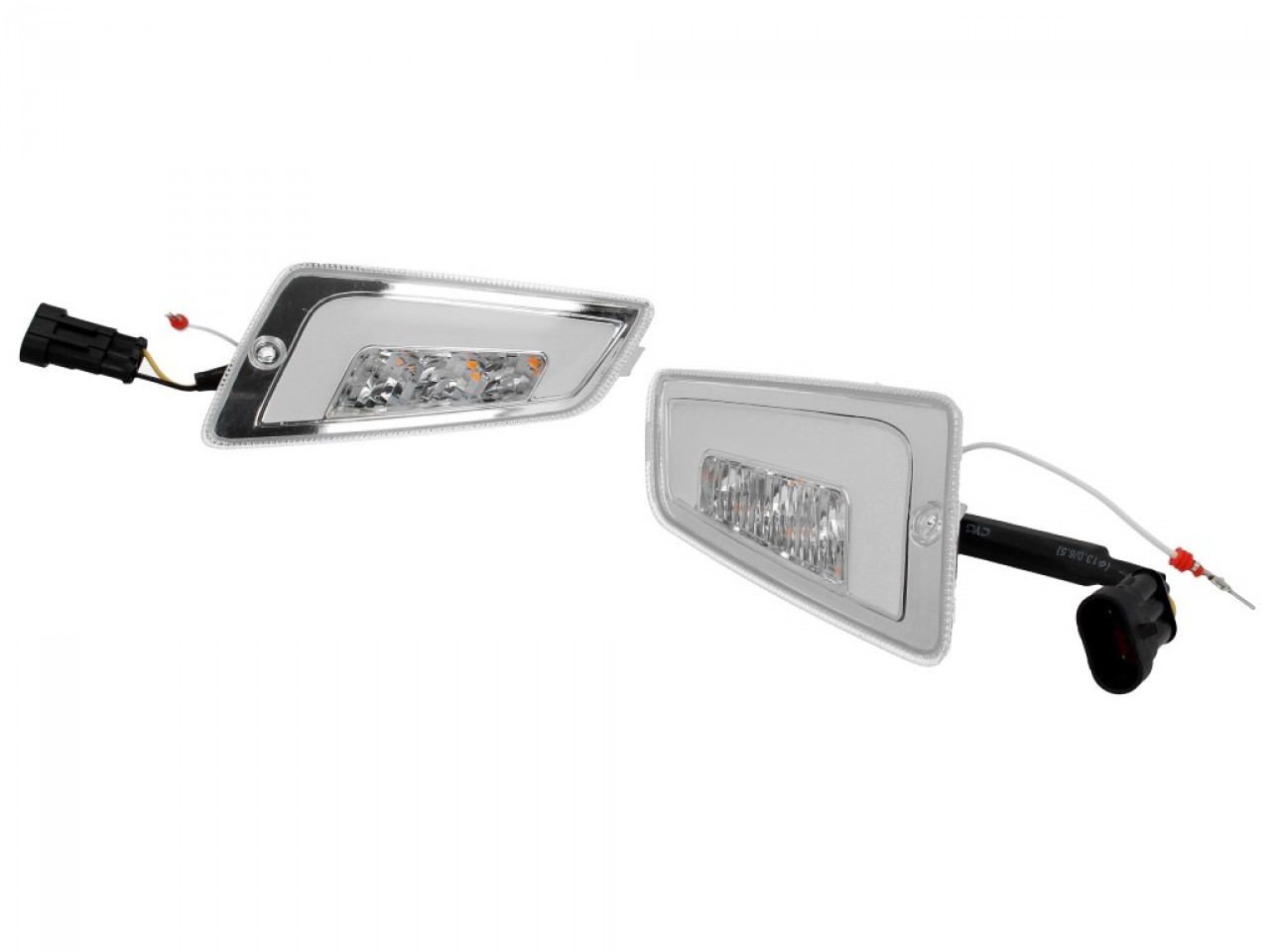 LED Blinkersatz vorne, klar für Vespa GT, GTL, GTV, GTS 125-300