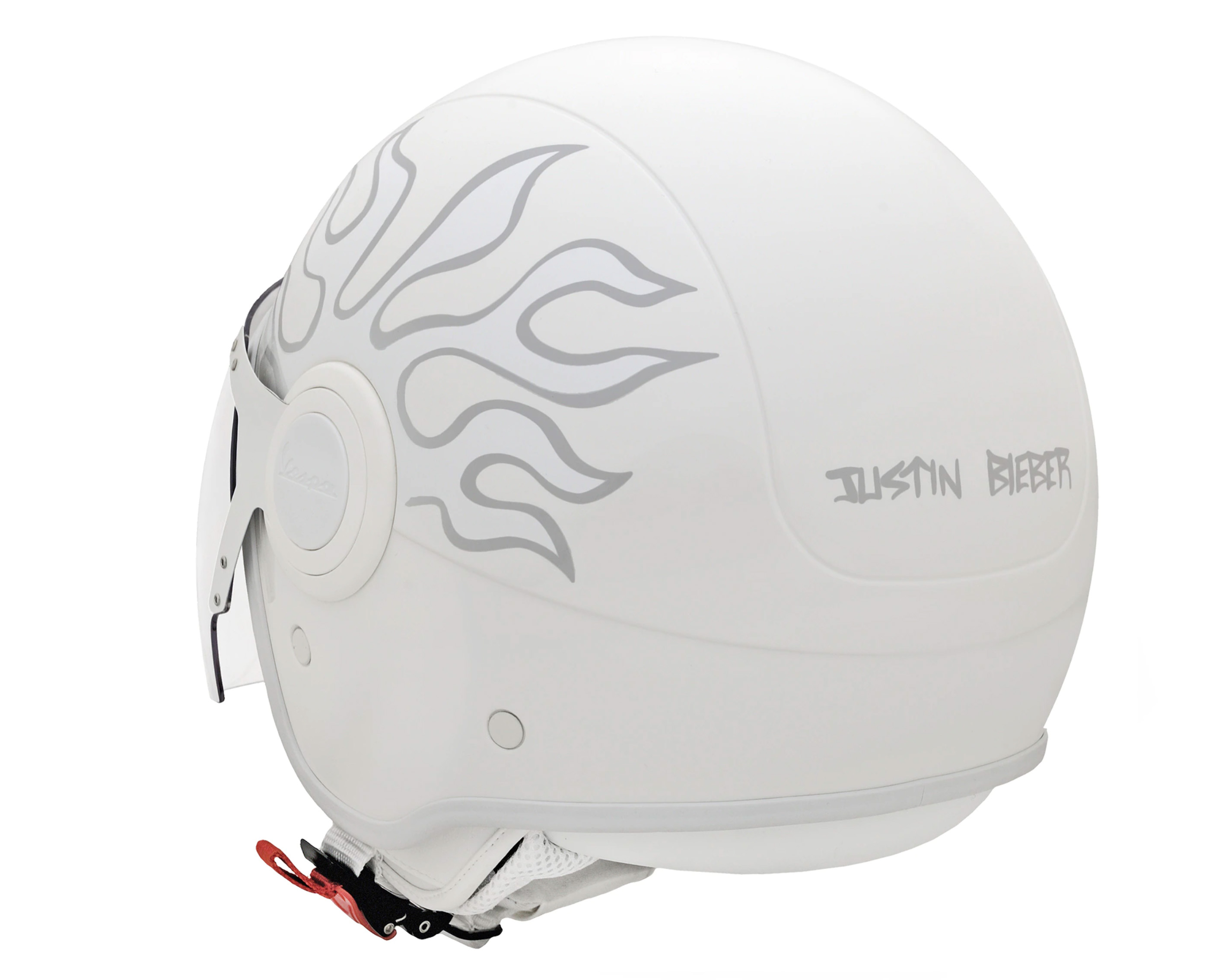 Vespa VJ Helm Justin Bieber - weiß - M