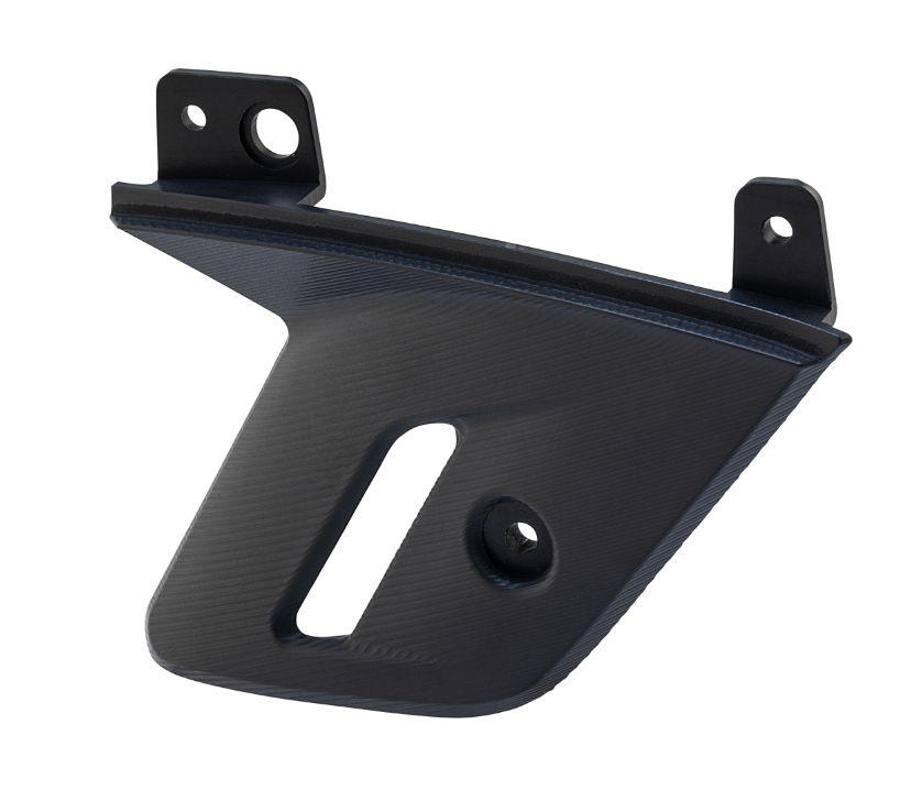 Gabelverkleidung für Vespa GTS/​GTS Super 125/​300ccm (`22-), Alu, schwarz matt eloxiert