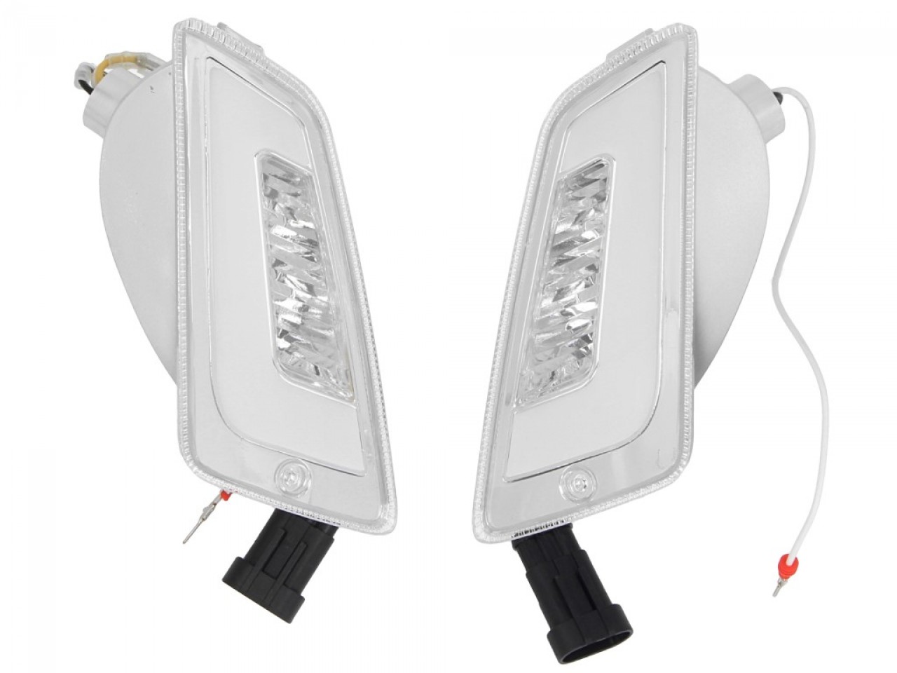 LED Blinkersatz vorne, klar für Vespa GT, GTL, GTV, GTS 125-300