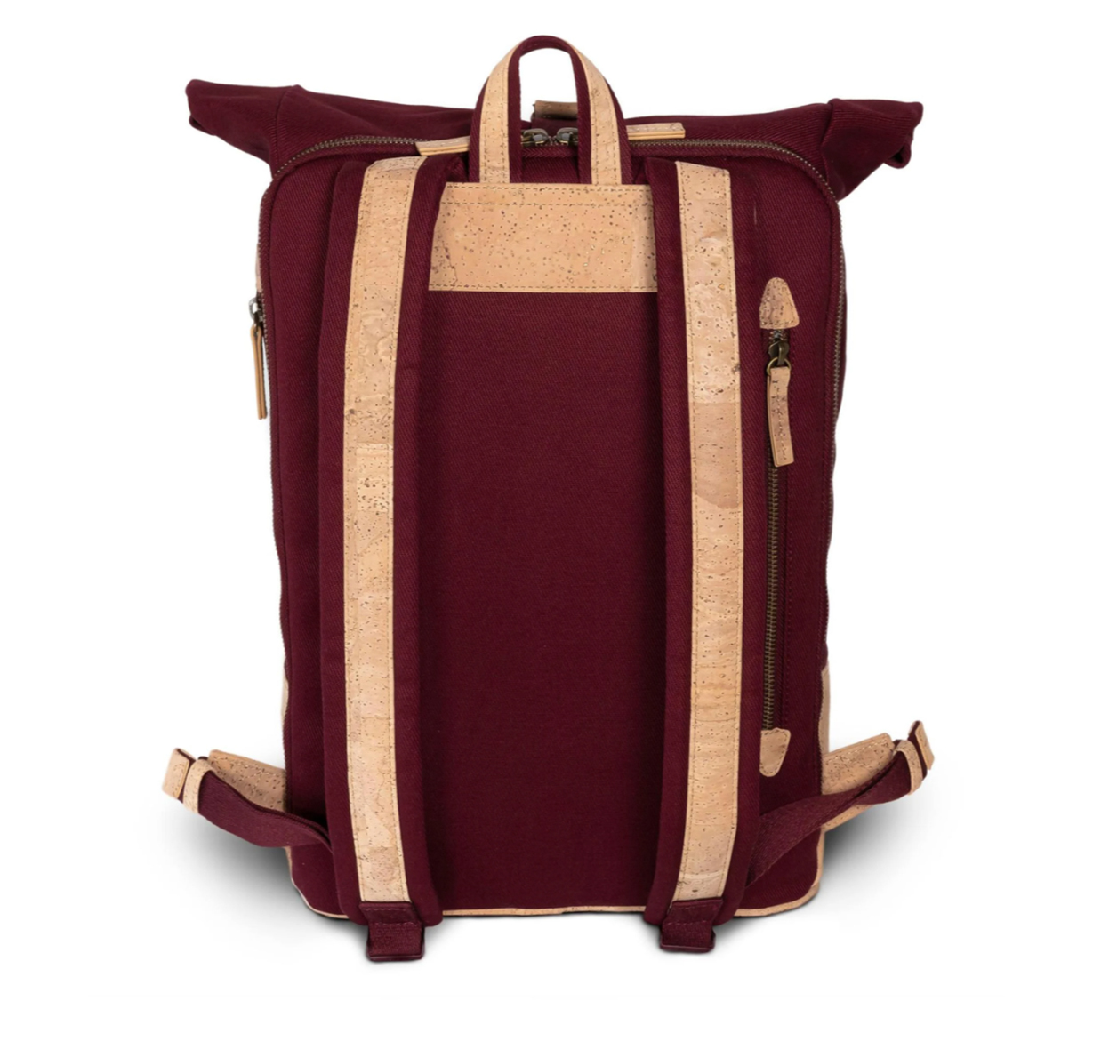 Rucksack Sperling VESPA-Rider Night "SIP Edition" - weinrot/Kork