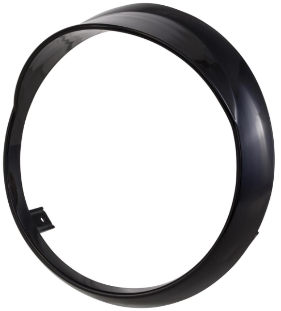 Lampenring für Vespa Primavera 50-150ccm 2T/​4T, schwarz glänzend