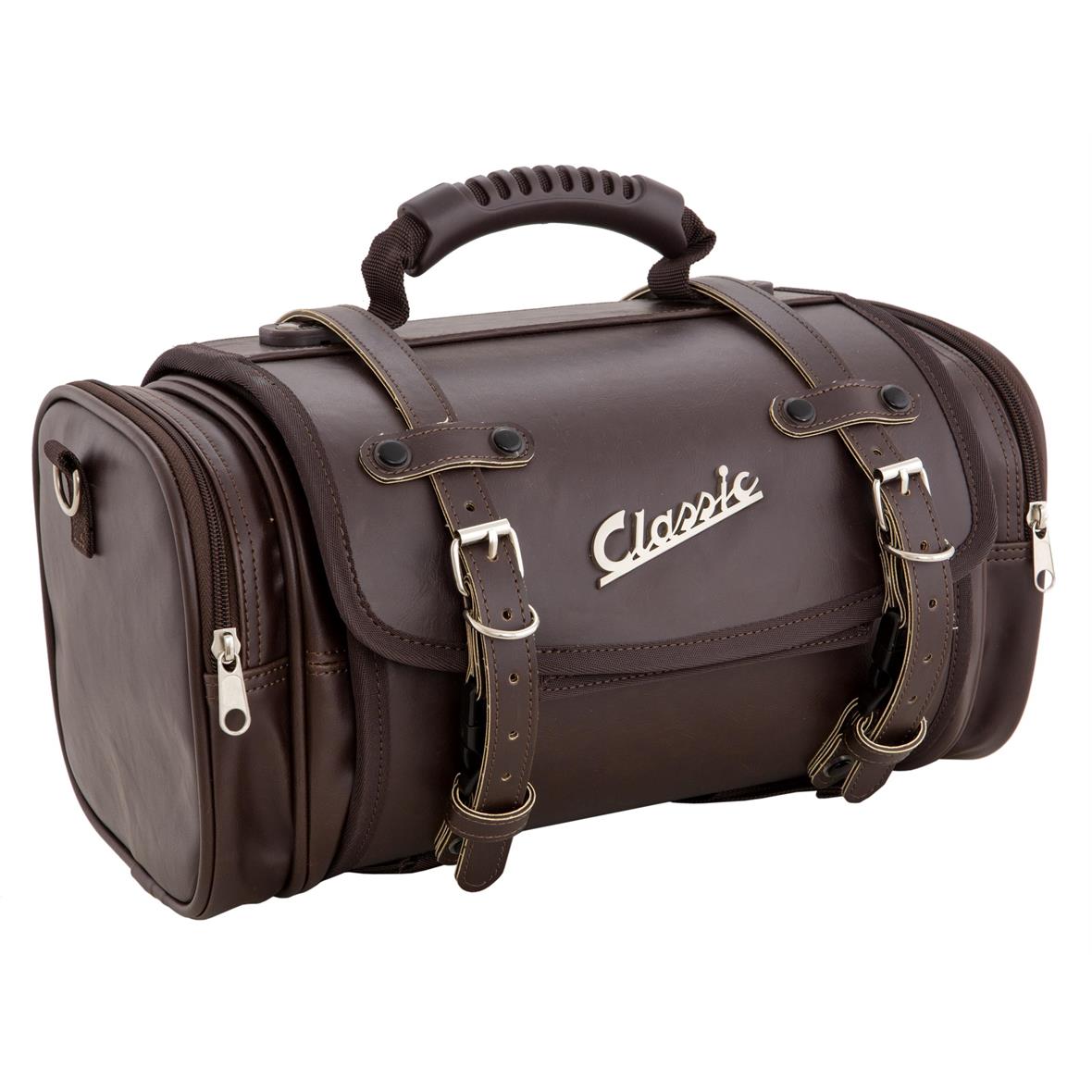 Tasche "Classic" klein für Vespa - dunkelbraun, Kunstleder