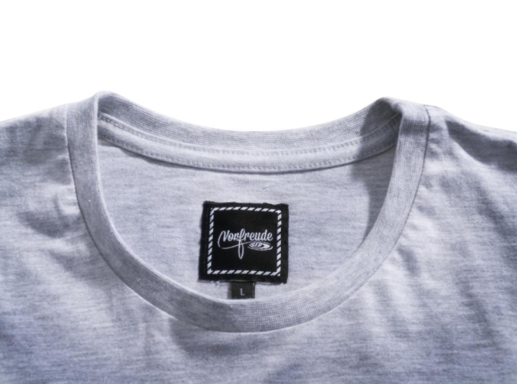 T-Shirt "Faro Basso Fender Light Feeling", Herren grau melange