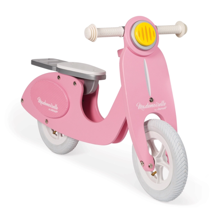 Kinderroller "Scooter" Laufrad "Mademoiselle", rosa