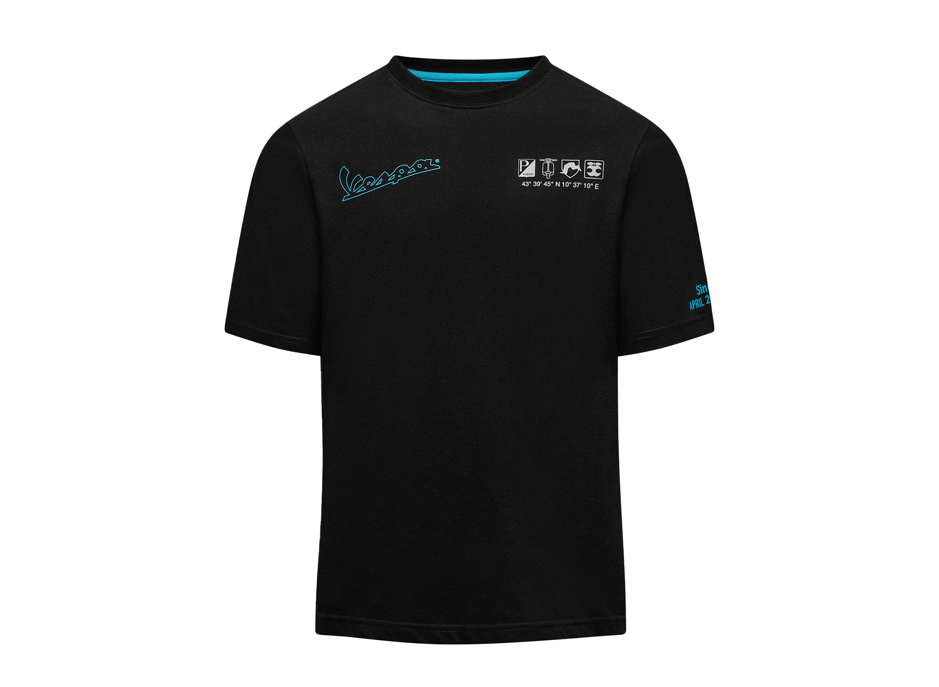 Vespa T-Shirt schwarz DEC-Kollektion