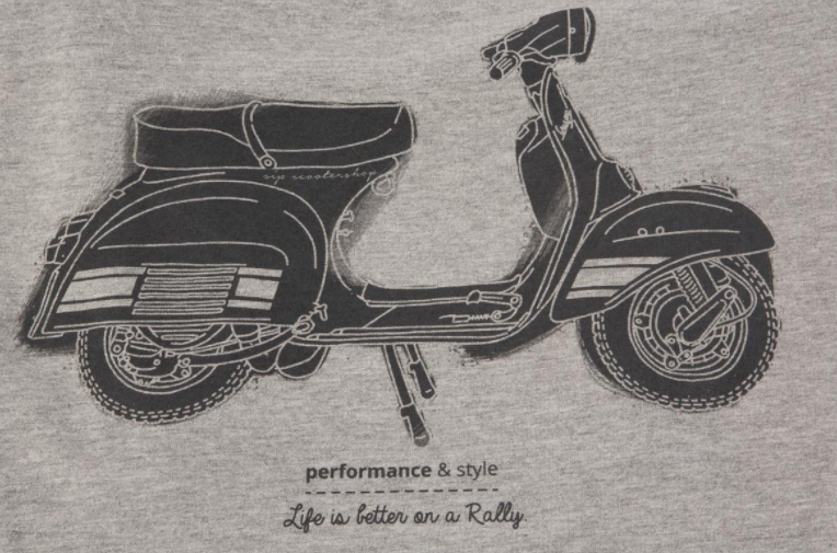 Sweatshirt "Life is better on a Rally", Herren grau